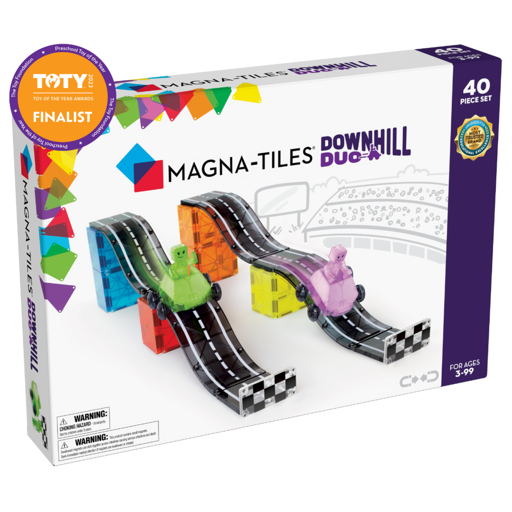 Stavebnice magnetick Magna Tiles Silnice 40ks